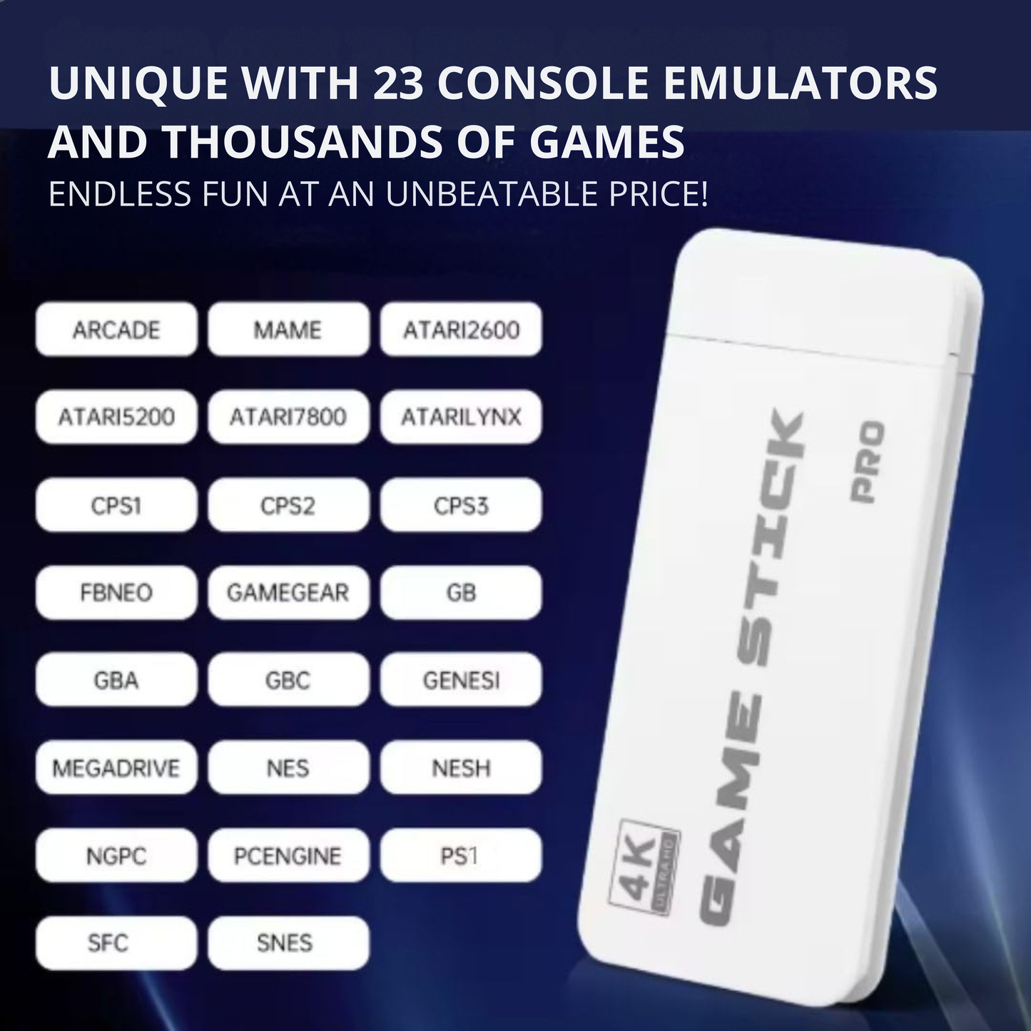 Retro Game Console M15 4K