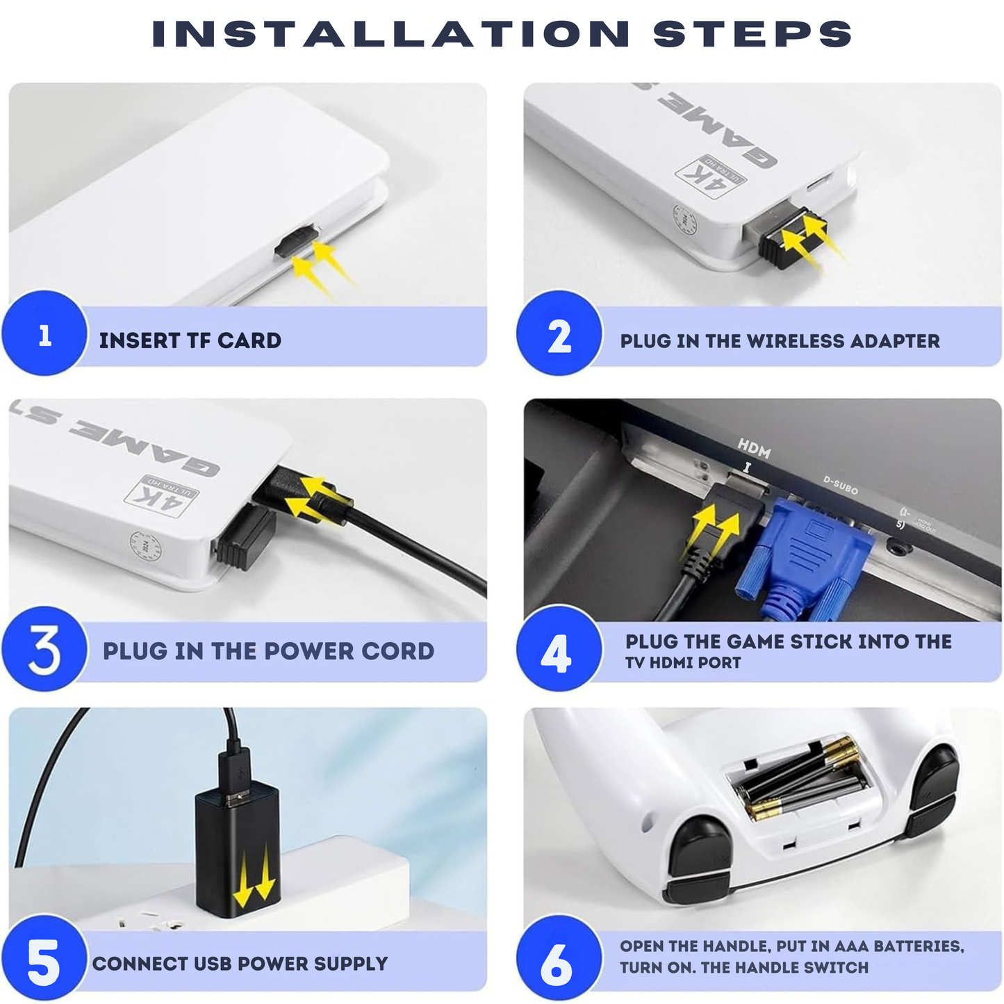 Retro Game Console M15 4K
